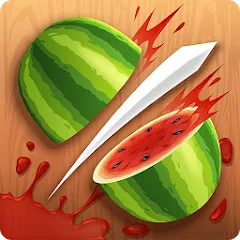 Скачать взломанную Fruit Ninja® (Фрут Ниндзя)  [МОД Mega Pack] - стабильная версия apk на Андроид