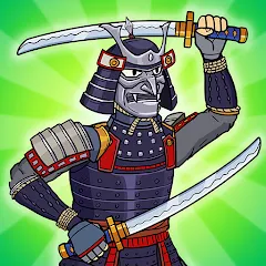 Скачать взлом Crazy Samurai (Крэйзи Самурай)  [МОД Много монет] - последняя версия apk на Андроид