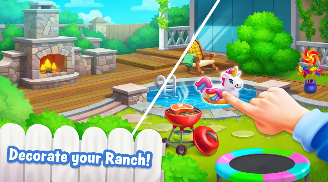 Ranch Adventures: Amazing Matc  [МОД Много денег] Screenshot 1