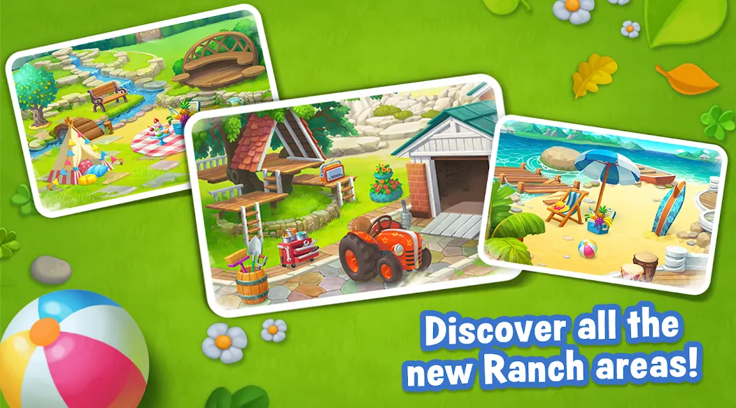 Ranch Adventures: Amazing Matc  [МОД Много денег] Screenshot 2