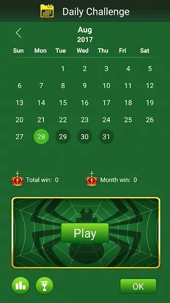 Spider Solitaire  [МОД Много монет] Screenshot 2