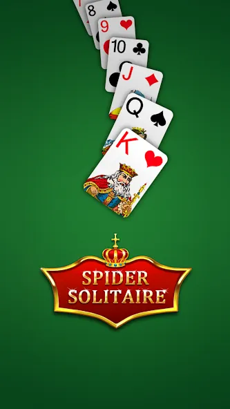 Spider Solitaire  [МОД Много монет] Screenshot 3