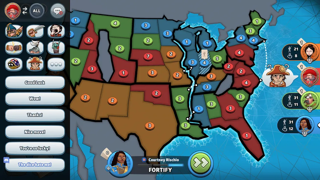 RISK: Global Domination (РИСК)  [МОД Unlocked] Screenshot 3