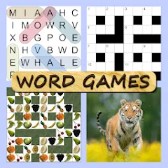 Скачать взлом Word Games  [МОД Бесконечные монеты] - стабильная версия apk на Андроид