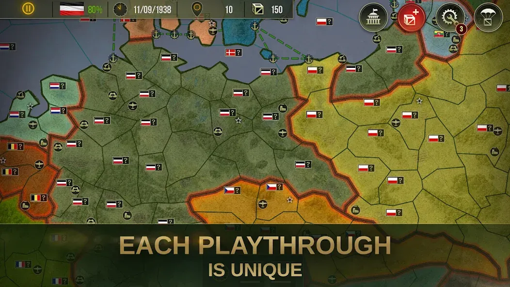 Strategy&Tactics 2: WWII  [МОД Бесконечные монеты] Screenshot 2