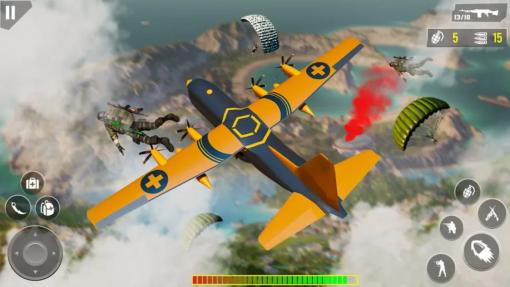 Gun Shooting Games Fps Offline  [МОД Mega Pack] Screenshot 1
