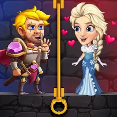 Скачать взломанную Mr. Knight: Pin Puzzles  [МОД Unlimited Money] - полная версия apk на Андроид