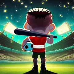 Взломанная Street Soccer：Ultimate Fight  [МОД Menu] - последняя версия apk на Андроид