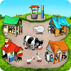 Взломанная Farm Frenzy：Legendary Classics  [МОД Много денег] - полная версия apk на Андроид