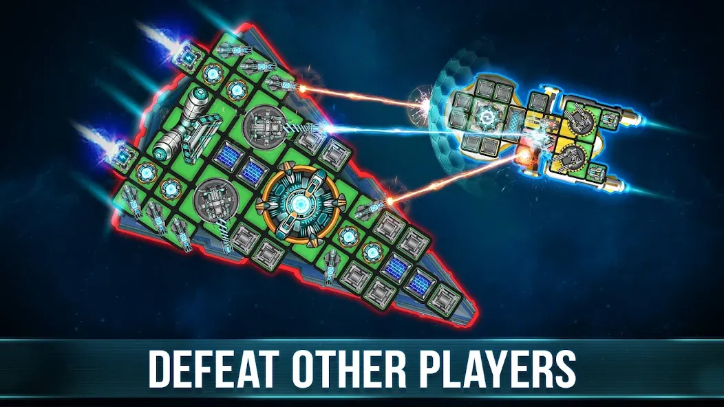 Space Arena: Construct & Fight (Спейс Арена)  [МОД Unlimited Money] Screenshot 2