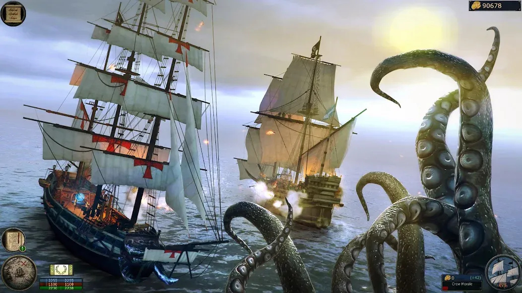 Pirates Flag－Open-world RPG (Темпест)  [МОД Mega Pack] Screenshot 1