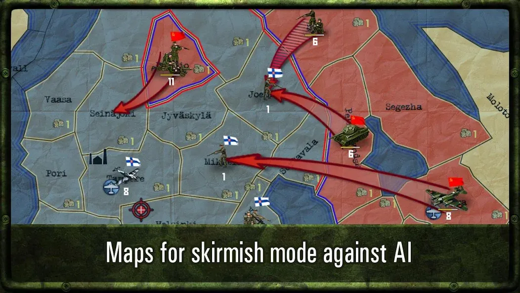 Strategy & Tactics: WW2  [МОД Unlimited Money] Screenshot 5