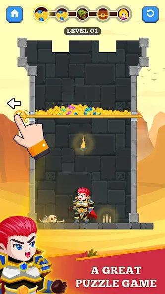 Hero Rescue (Герой Спасения)  [МОД Много денег] Screenshot 1