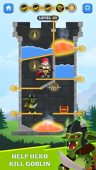 Hero Rescue (Герой Спасения)  [МОД Много денег] Screenshot 2