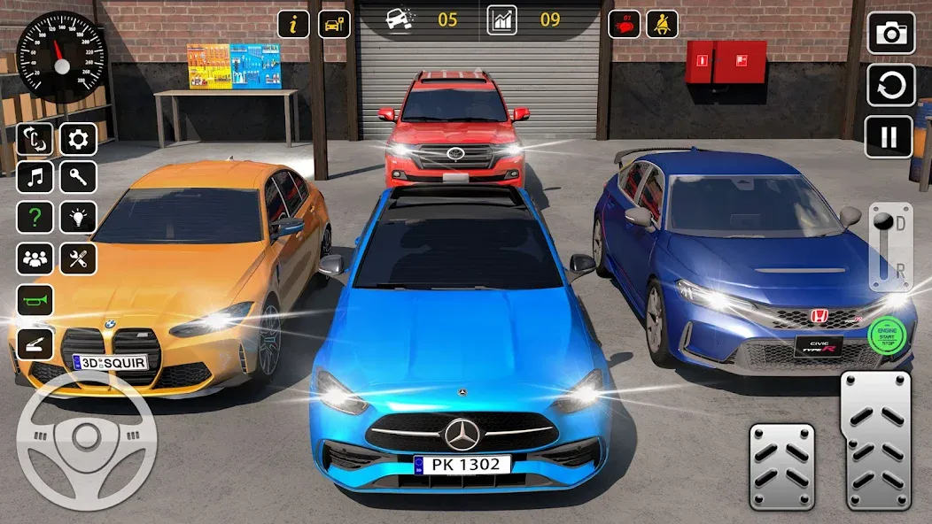 Super Car Parking 3d Games  [МОД Бесконечные монеты] Screenshot 5