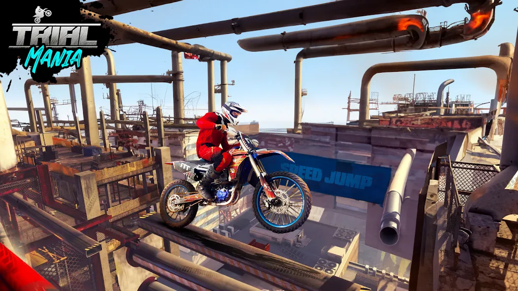 Trial Mania: Dirt Bike Games (Трайал Мания)  [МОД Menu] Screenshot 4