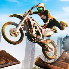 Скачать взлом Trial Mania: Dirt Bike Games (Трайал Мания)  [МОД Menu] - стабильная версия apk на Андроид