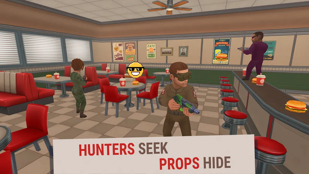 Hide Online - Hunters vs Props (Хайд Онлайн)  [МОД Много монет] Screenshot 2