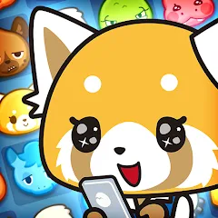 Скачать взлом Aggretsuko : Match 3 Puzzle (Аггретсуко)  [МОД Unlimited Money] - стабильная версия apk на Андроид