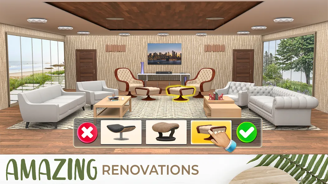 My Home Makeover Design: Games (Мой дизайн ремонта дома)  [МОД Все открыто] Screenshot 4