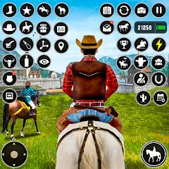 Взломанная Horse Riding Rivals Horse Race (ХорсРайдинг Ривалс Лошадиные скачки)  [МОД Бесконечные монеты] - полная версия apk на Андроид