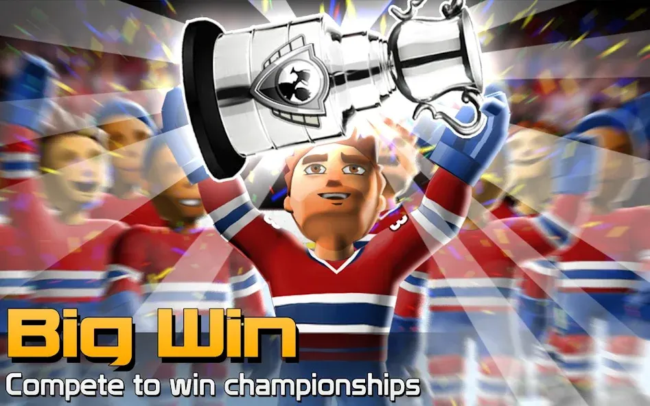 BIG WIN Hockey (БИГ ВИН Хоккей)  [МОД Много денег] Screenshot 5