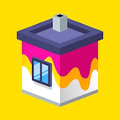 Скачать взлом House Paint (Хаус Пейнт)  [МОД Много монет] - стабильная версия apk на Андроид