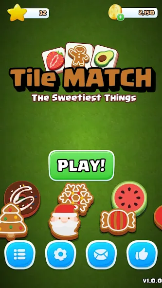 Tile Match Sweet -Triple Match  [МОД Много денег] Screenshot 4