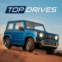 Взлом Top Drives – Car Cards Racing  [МОД Mega Pack] - последняя версия apk на Андроид