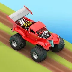 Взломанная MMX Hill Dash 2 – Offroad Truc (ММХ Хилл Даш 2)  [МОД Все открыто] - полная версия apk на Андроид