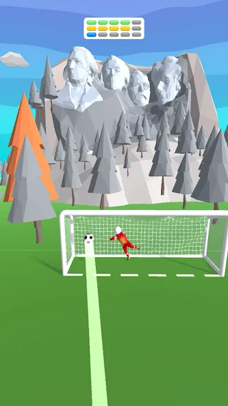 Goal Party - Soccer Freekick (Гоал Парти)  [МОД Unlocked] Screenshot 5