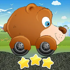 Скачать взломанную Racing car game for kids  [МОД Меню] - полная версия apk на Андроид