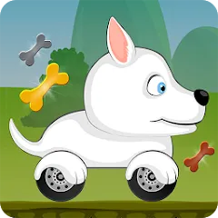 Взлом Racing games for kids - Dogs  [МОД Меню] - последняя версия apk на Андроид