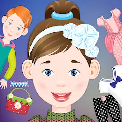 Скачать взлом Dress Up game for girls  [МОД Все открыто] - стабильная версия apk на Андроид