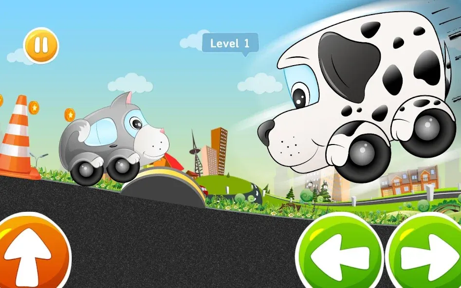 Kids Car Racing game – Beepzz  [МОД Бесконечные монеты] Screenshot 2