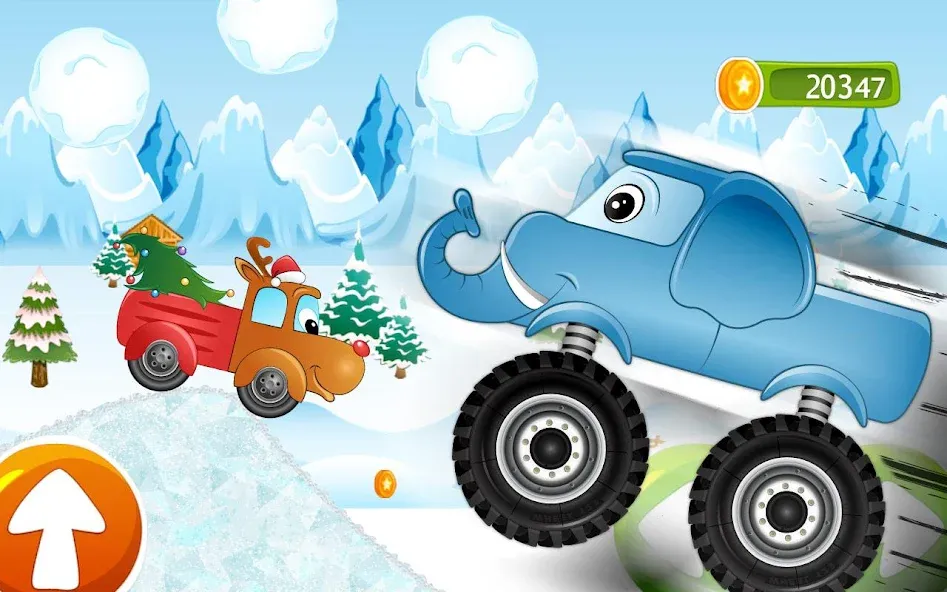 Kids Car Racing game – Beepzz  [МОД Бесконечные монеты] Screenshot 5