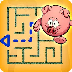 Скачать взломанную Maze game - Kids puzzle games  [МОД Unlocked] - стабильная версия apk на Андроид