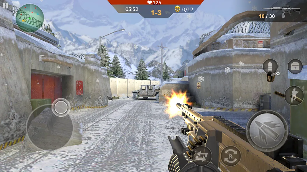 Gun Strike Shoot 3D  [МОД Unlimited Money] Screenshot 2