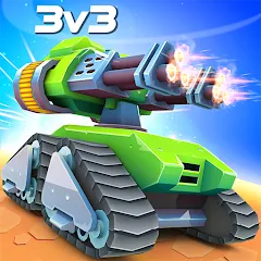 Взлом Tanks a Lot - 3v3 Battle Arena  [МОД Mega Pack] - последняя версия apk на Андроид