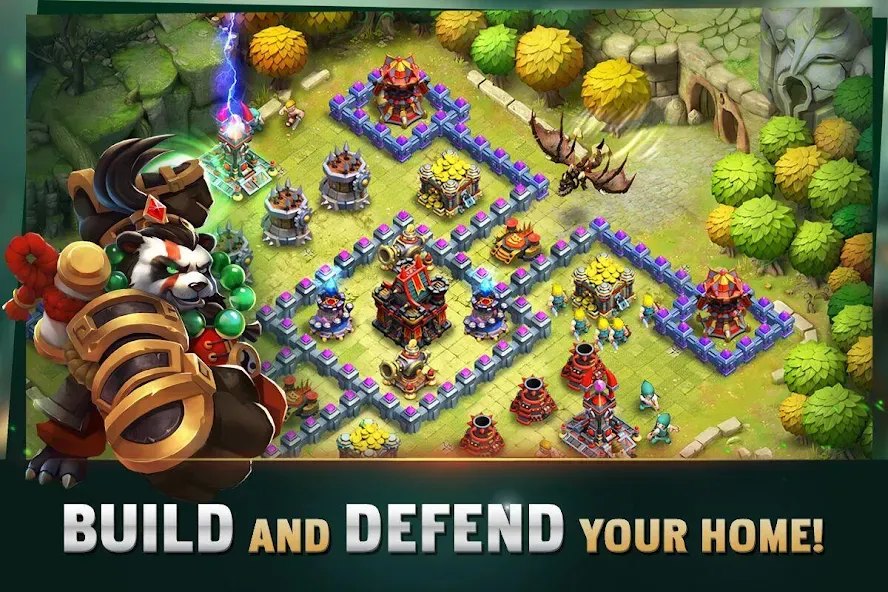 Clash of Lords: Guild Castle (Клэш оф Лордс)  [МОД Unlimited Money] Screenshot 1