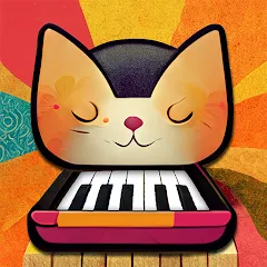 Взломанная Cat Piano Meow - Sounds & Game  [МОД Unlimited Money] - последняя версия apk на Андроид