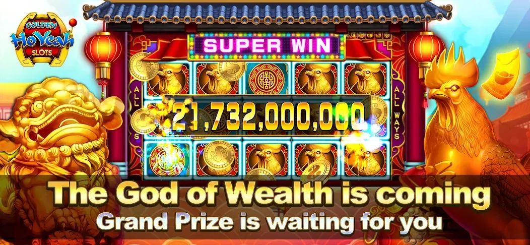 Golden HoYeah- Casino Slots (Голден ХоЯй)  [МОД Unlocked] Screenshot 1