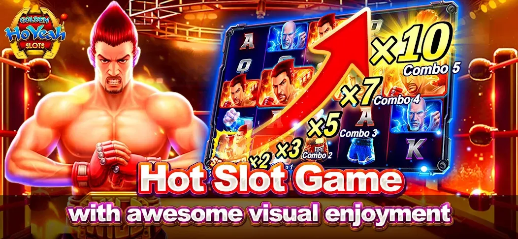 Golden HoYeah- Casino Slots (Голден ХоЯй)  [МОД Unlocked] Screenshot 3