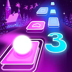 Взломанная Dancing Sky 3 (Дэнсинг Скай 3)  [МОД Unlocked] - стабильная версия apk на Андроид