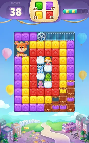 Cube Rush Adventure (Кьюб Раш Приключение)  [МОД Меню] Screenshot 1