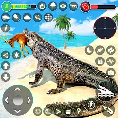 Скачать взломанную Crocodile Games: Animal Games  [МОД Menu] - последняя версия apk на Андроид