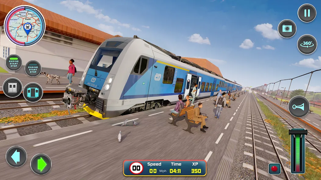 City Train Driver- Train Games  [МОД Бесконечные монеты] Screenshot 5