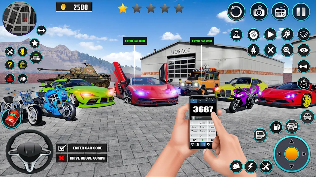 Open World Car Driving Games (Открытые мировые игры по вождению автомобиля)  [МОД Unlocked] Screenshot 3