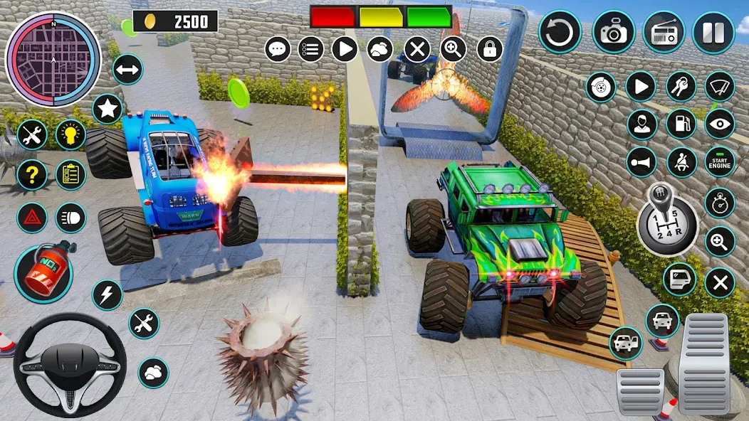 Monster Truck Maze Puzzle Game  [МОД Unlimited Money] Screenshot 4