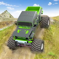 Взломанная Monster Truck Off Road Racing  [МОД Menu] - последняя версия apk на Андроид